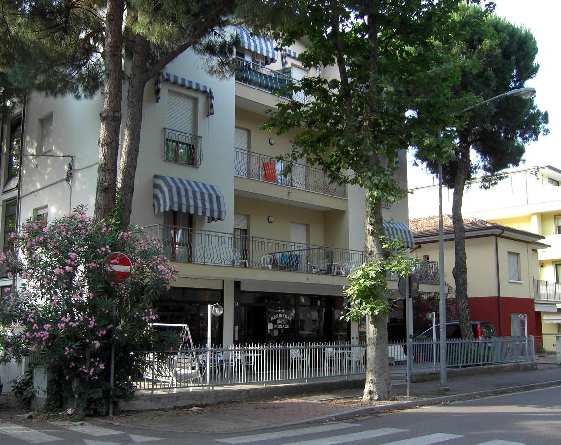 Residence Monaco Appartamenti Rimini Buitenkant foto